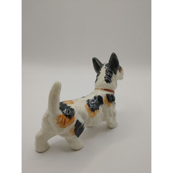 Vintage 1950s Ceramic Terrier Scotty Dog Figurine - Picture 3 of 9